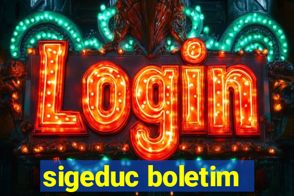 sigeduc boletim